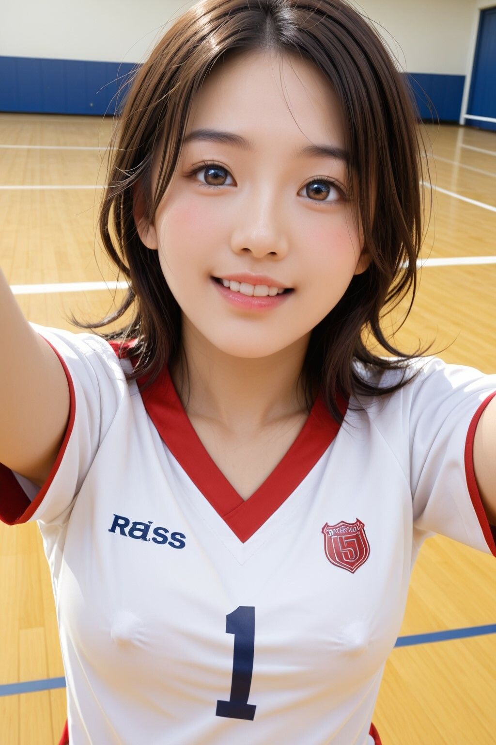 サンプル画像5:AI美女写真集〜アスリートのせかい〜(さむみや写真集サークル) [d_504728]