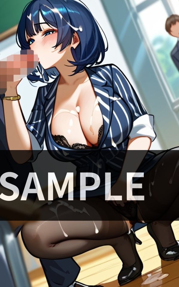 サンプル画像2:いつも厳しい女教師達が 男子生徒全員の ザーメンを味わう日(快楽の部屋) [d_504773]