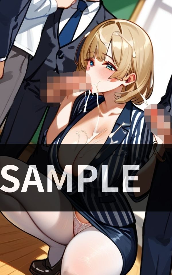 サンプル画像5:いつも厳しい女教師達が 男子生徒全員の ザーメンを味わう日(快楽の部屋) [d_504773]