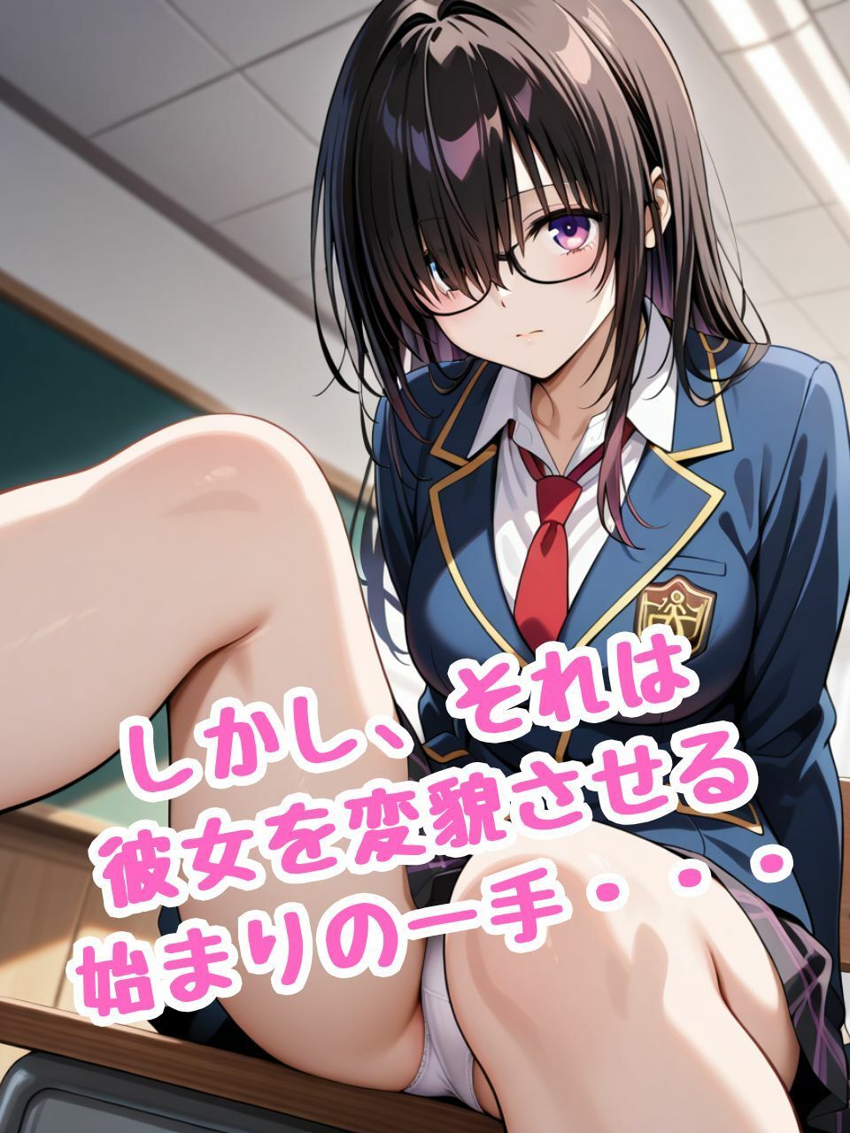 サンプル画像3:陰キャを沼らせるのが楽に性ペットにできる件(ティーチルーム) [d_504826]