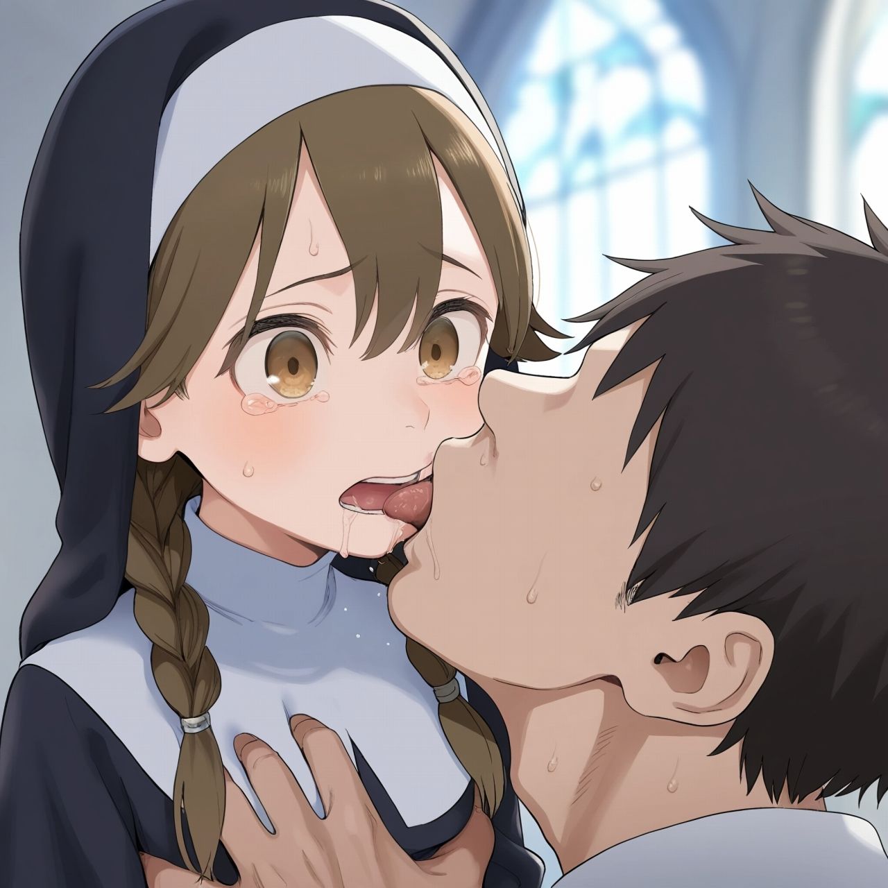 サンプル画像1:びゅ〜、びゅ〜って懺悔して(ジャングルジム) [d_504856]