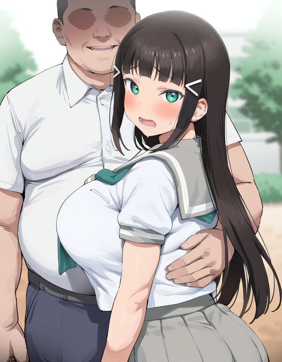 サンプル画像4:黒◯ダイヤ 気の強い生徒会長がおじさんに寝取られ(雷門AIショップ) [d_504981]