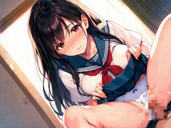 サンプル画像1:「すりすりするだけだよ、、？」彼女の妹が誘惑してきて、パンツ越しにチンポをこすりつけていたが我慢できず生挿入(アニメ好きもぐもぐ) [d_505012]