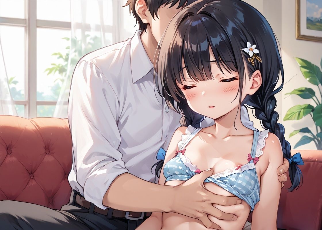 サンプル画像4:お兄ちゃんとエッチデビュー(sksk) [d_505067]