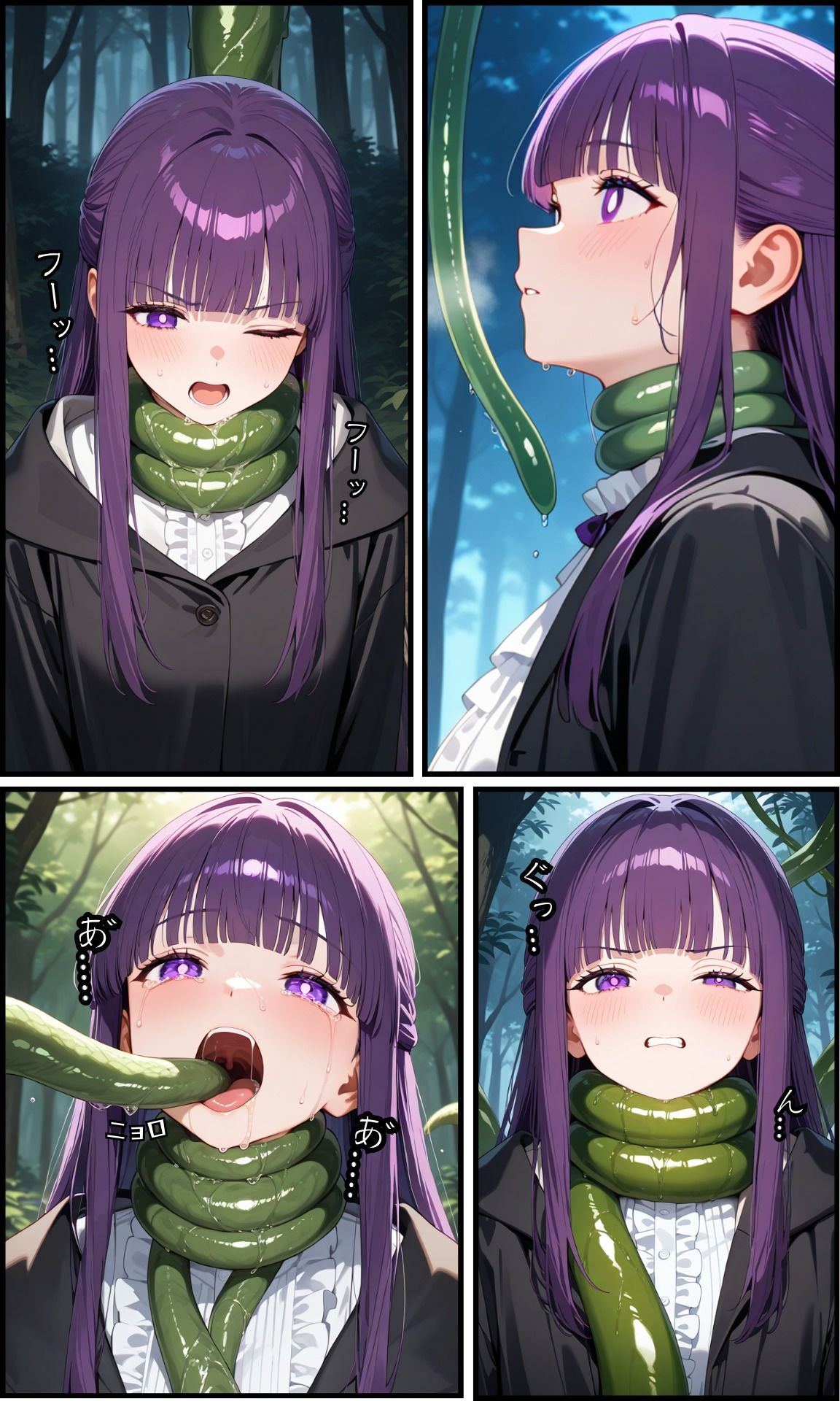 サンプル画像3:挿草のフェルン(宇治抹茶) [d_505116]