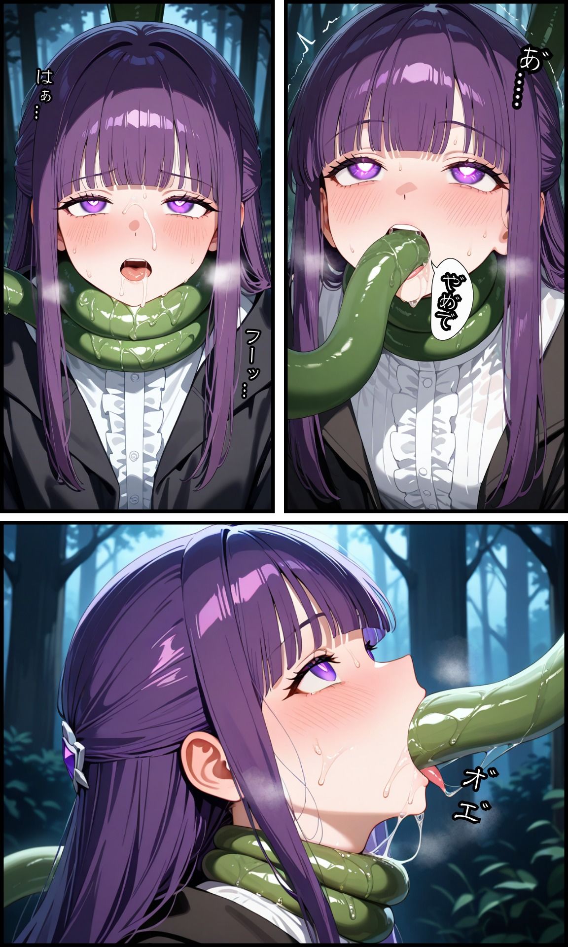 サンプル画像4:挿草のフェルン(宇治抹茶) [d_505116]