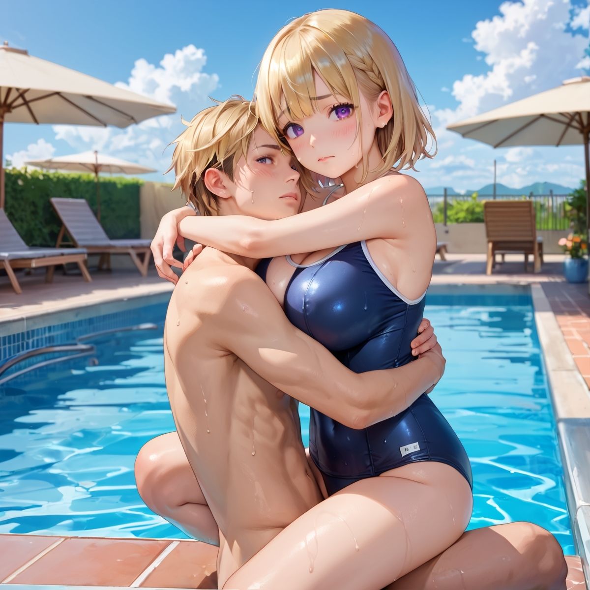 サンプル画像3:スク水祭り！大乱交中出しブラザーズ！【厳選210枚収録！】 Vol.4(青春童貞) [d_505300]