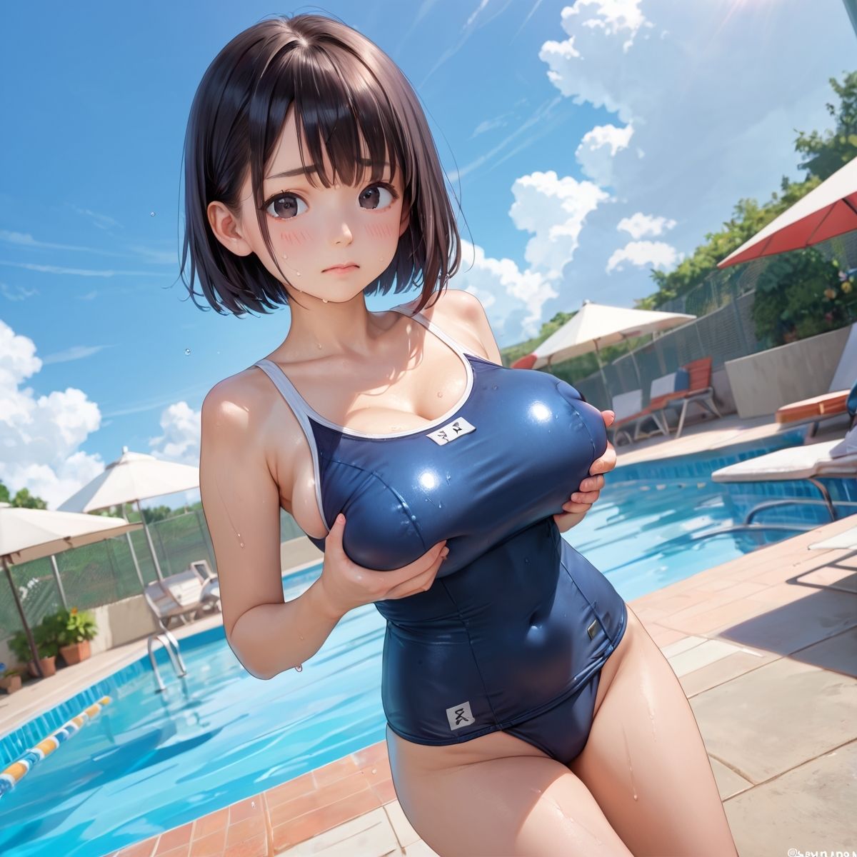 サンプル画像4:スク水祭り！大乱交中出しブラザーズ！【厳選210枚収録！】 Vol.7(青春童貞) [d_505310]