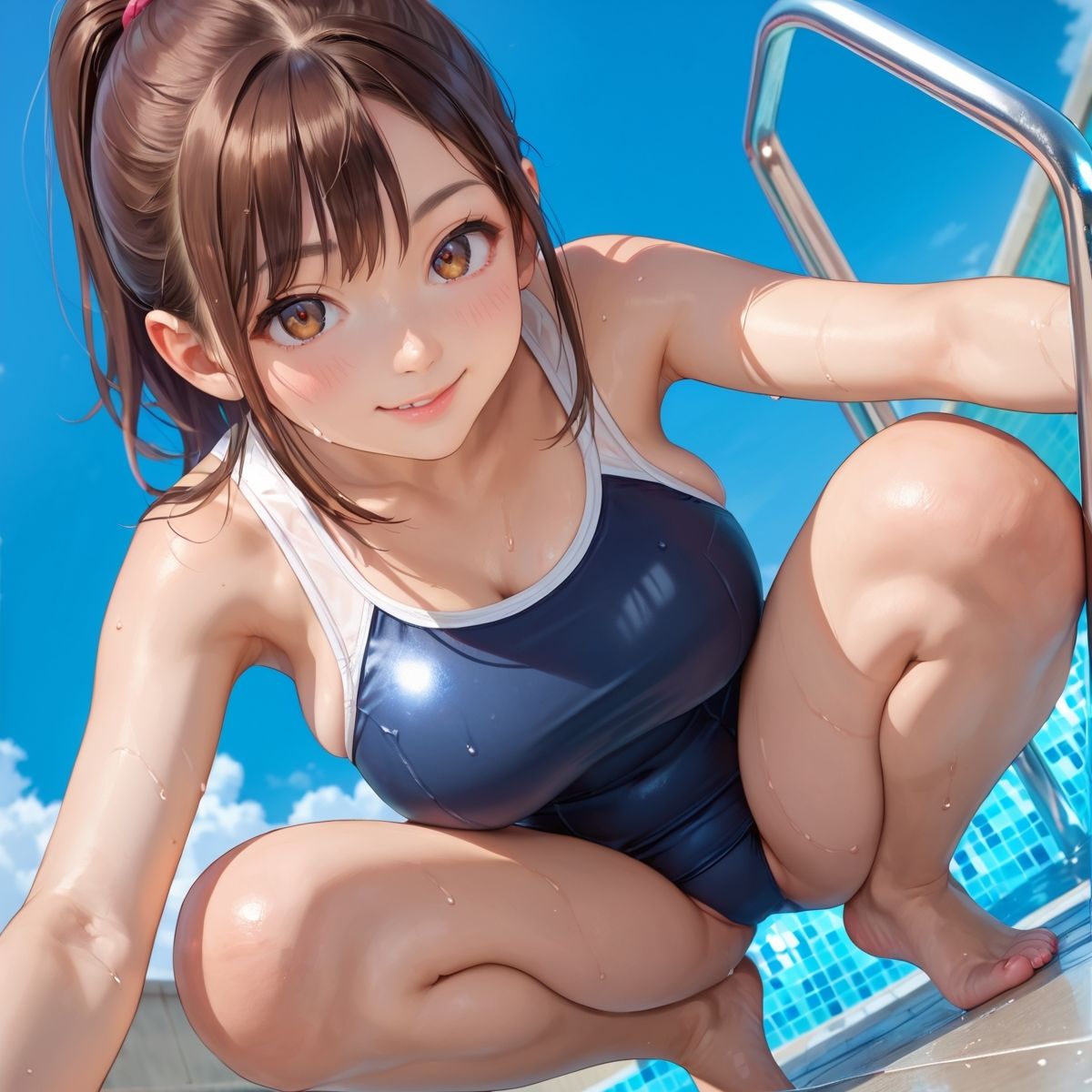 サンプル画像5:スク水祭り！大乱交中出しブラザーズ！【厳選210枚収録！】 Vol.10(青春童貞) [d_505321]