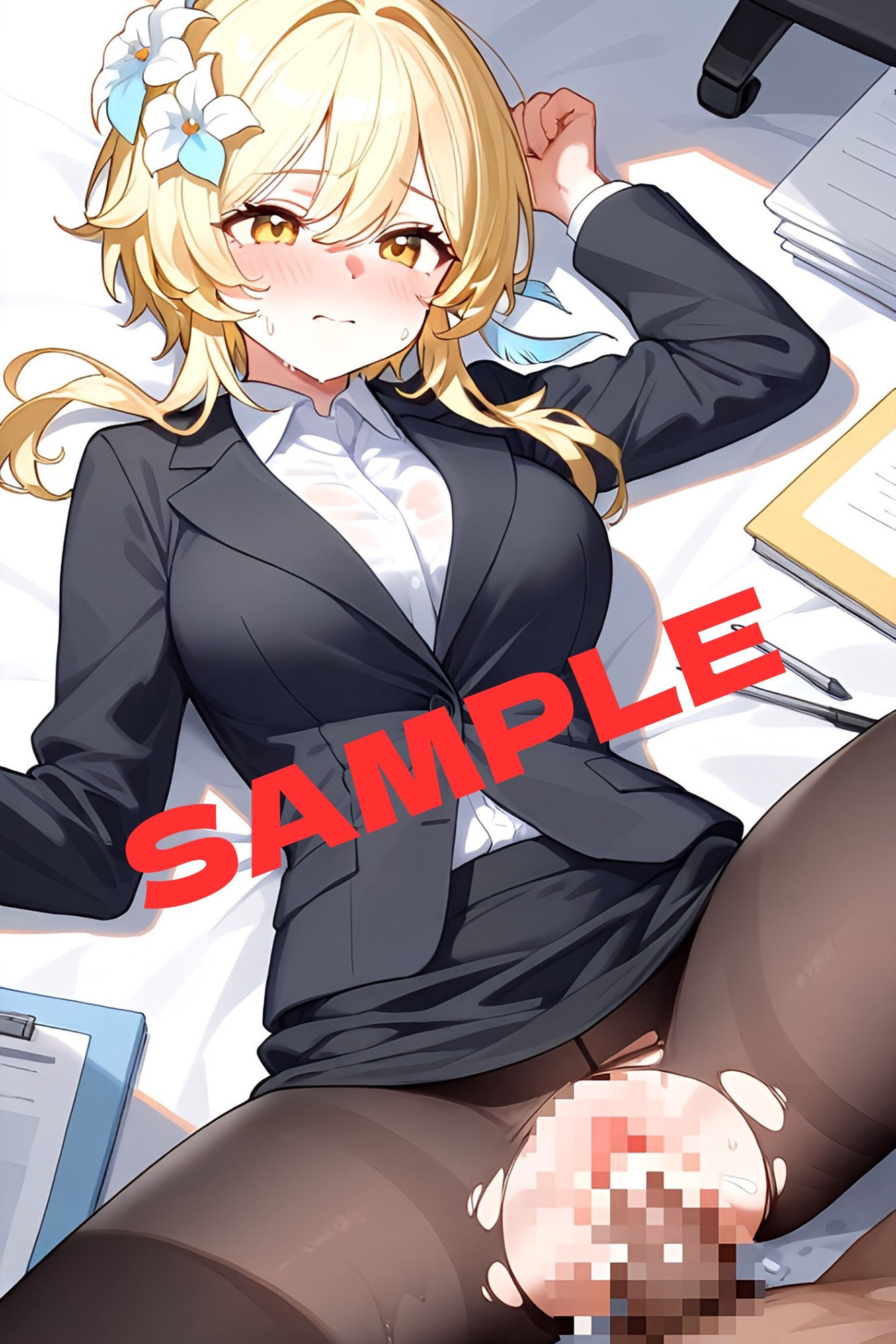 サンプル画像5:原● 女主人公（ホ◯ル） イチャイチャしたいだけの260枚(かわいあい) [d_505333]