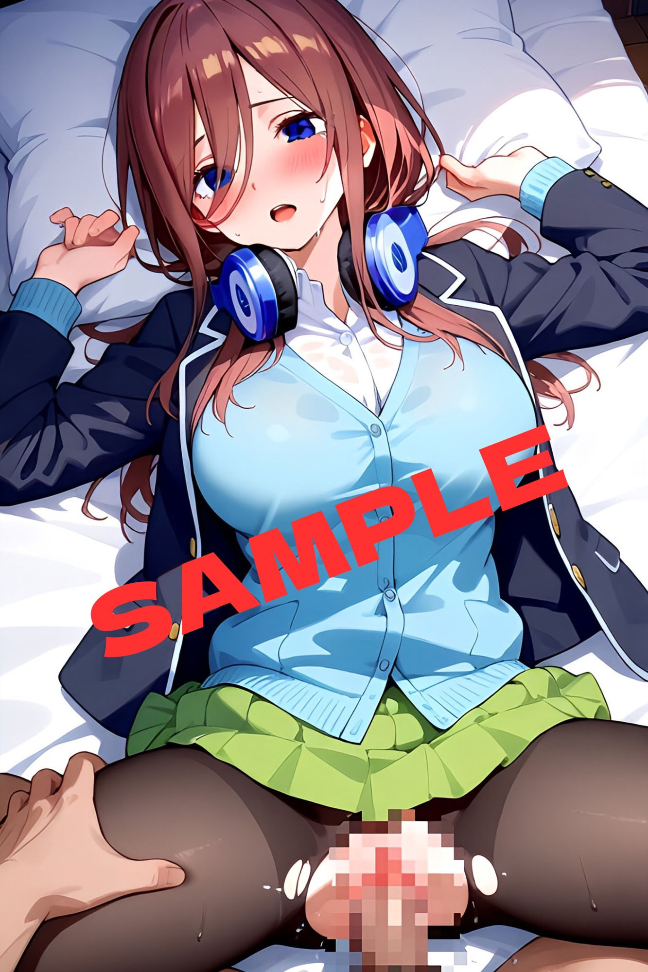 サンプル画像2:三玖とコスプレSEX(かわいあい) [d_505335]