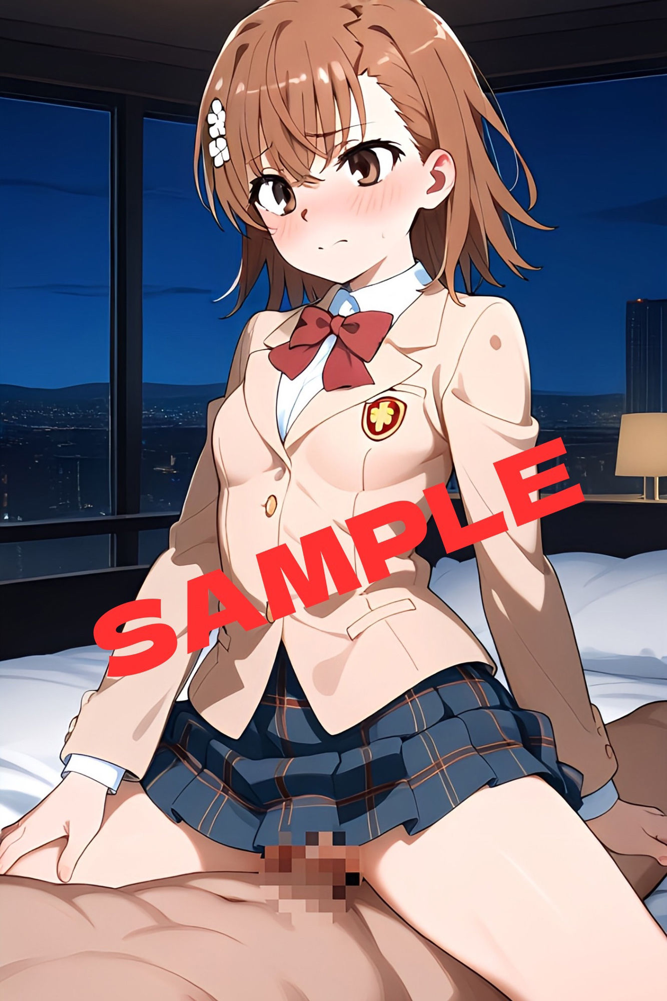 サンプル画像2:とある科学のパパ活女子 御坂◯琴編(かわいあい) [d_505338]