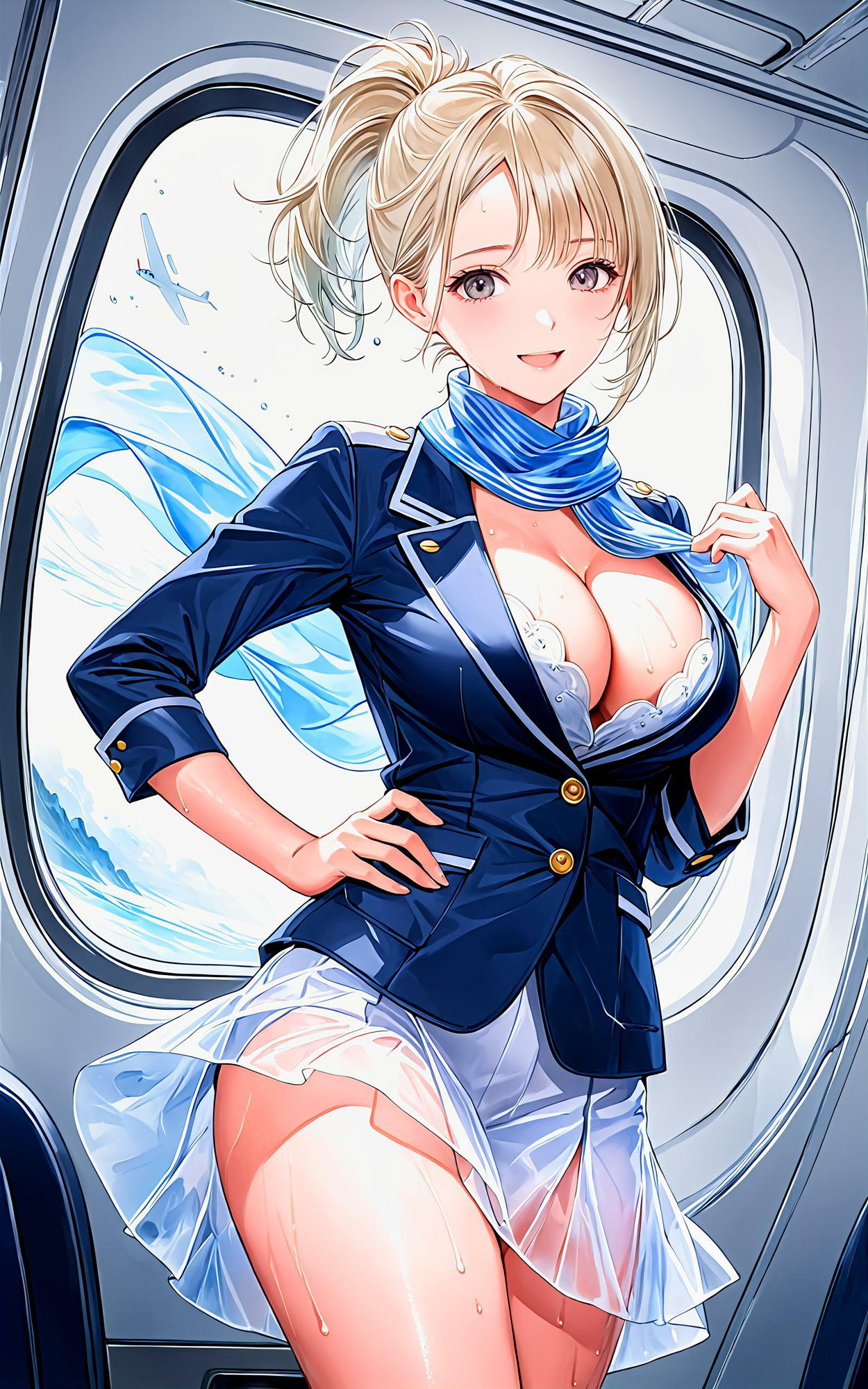 サンプル画像1:エチエチCAさん CAさんの色気で僕の翼がテイクオフなんだがw vol.2(BETA) [d_505342]