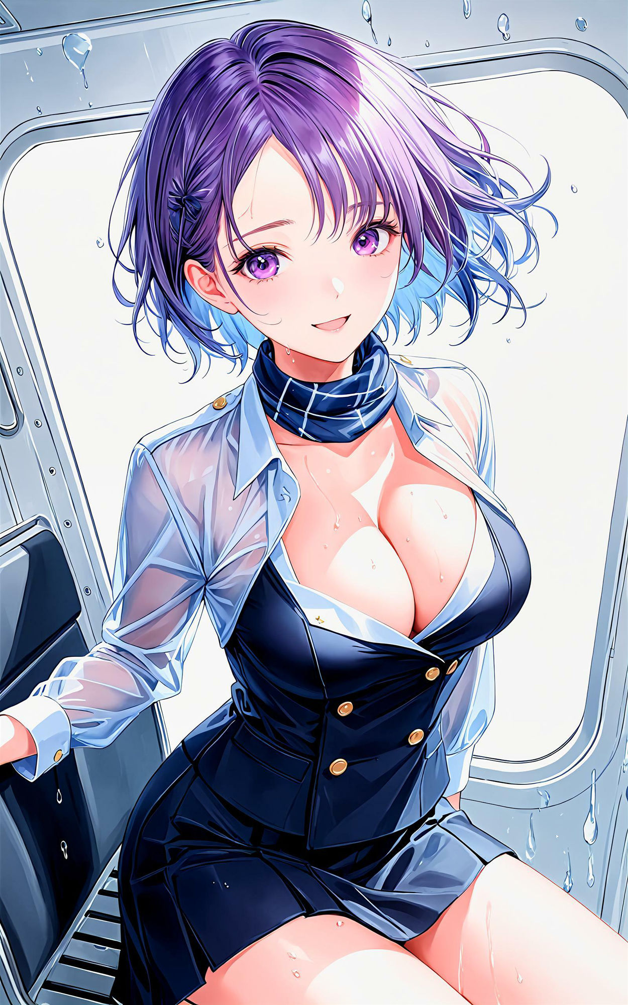 サンプル画像2:エチエチCAさん CAさんの色気で僕の翼がテイクオフなんだがw vol.2(BETA) [d_505342]