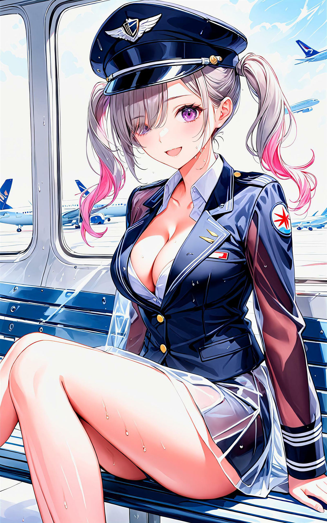 サンプル画像5:エチエチ機長さん 僕を自由に操縦する機長さんがとってもエッチな件！ vol.2(BETA) [d_505357]