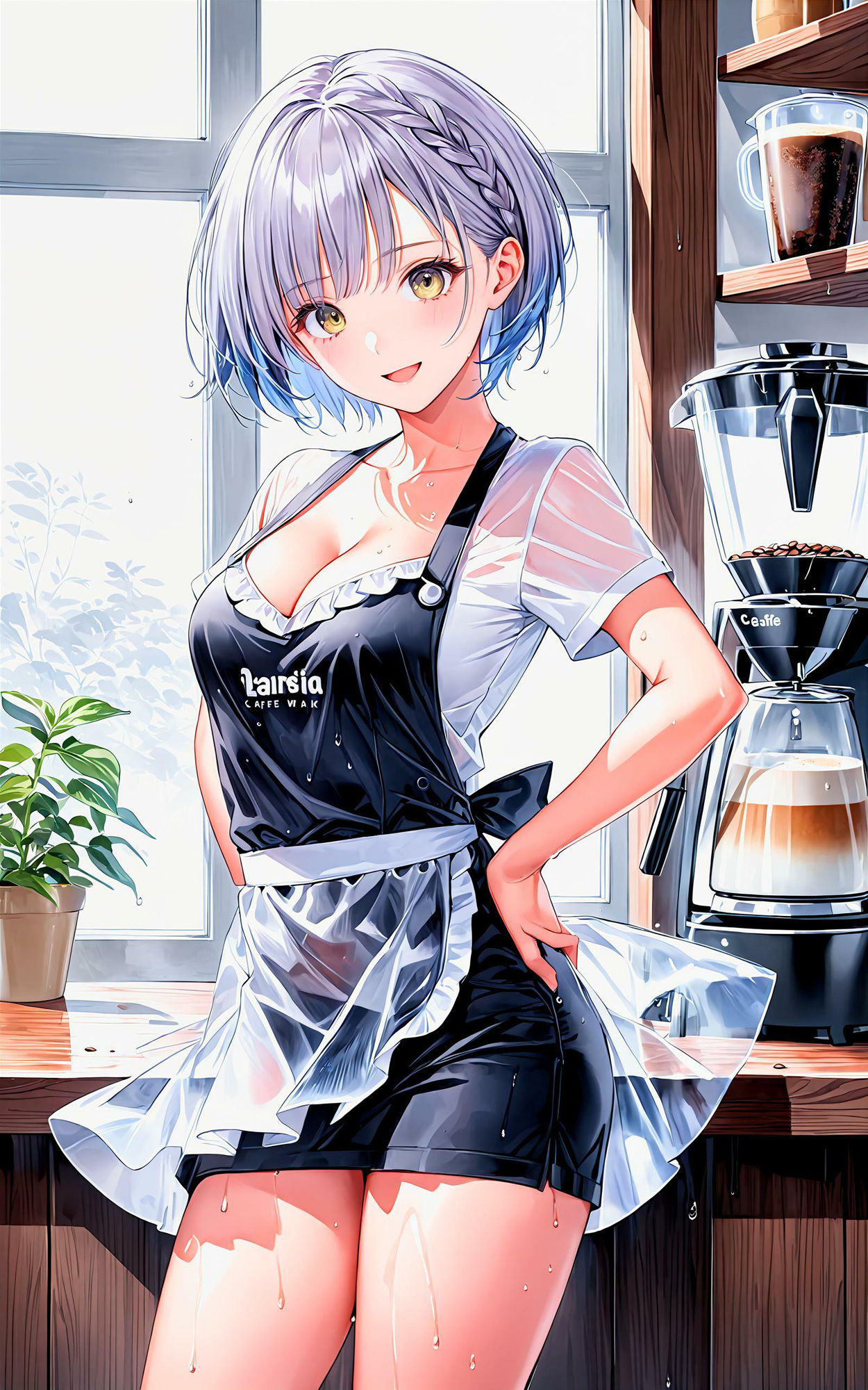 サンプル画像5:エチエチバリスタさん 昼下がりなのにそんなに急接近されたら夜が待てないんだがw vol.1(BETA) [d_505392]