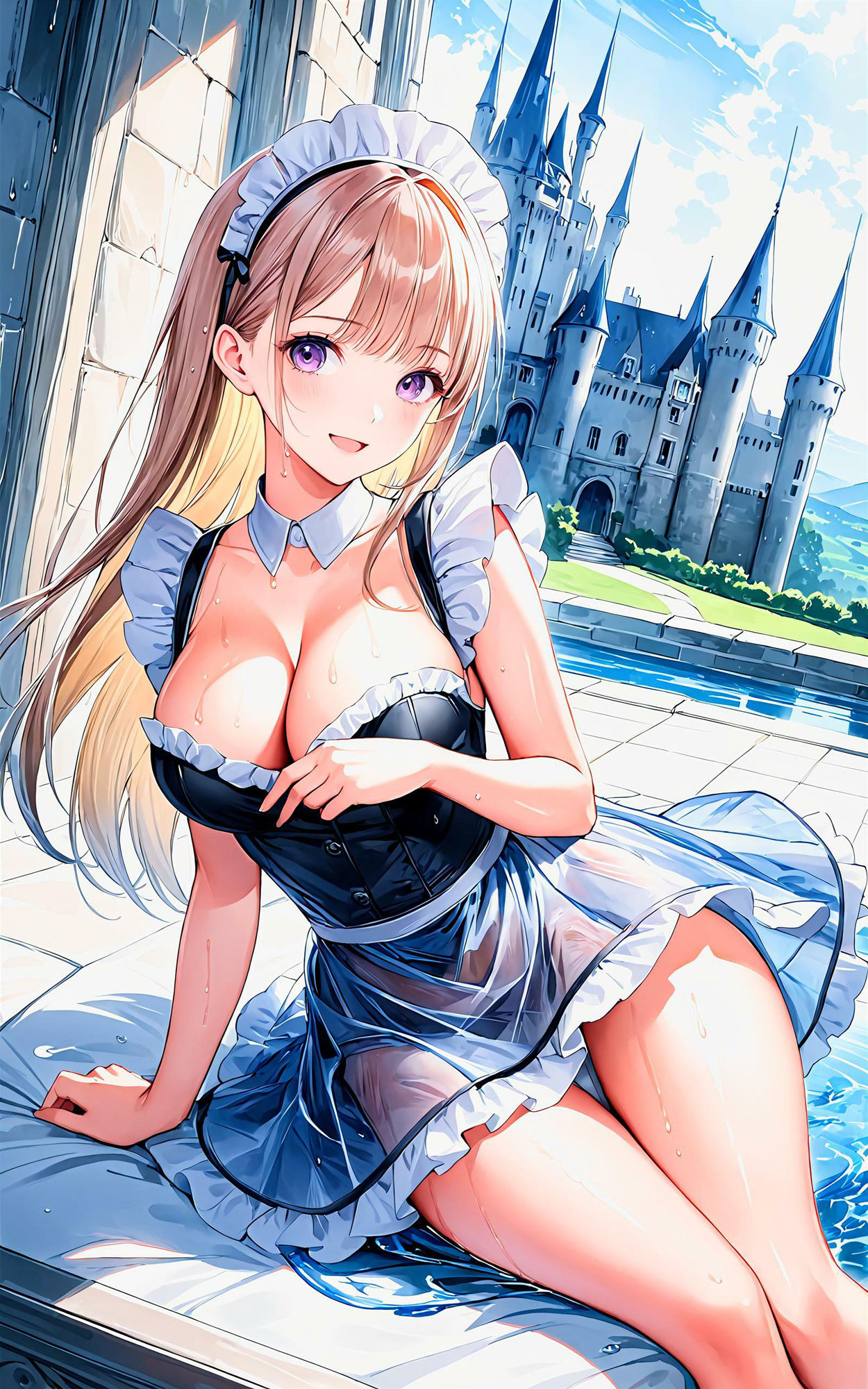 サンプル画像5:エチエチメイドさん なんでも許してくれる僕だけの専属メイドさん！ vol.2(BETA) [d_505394]