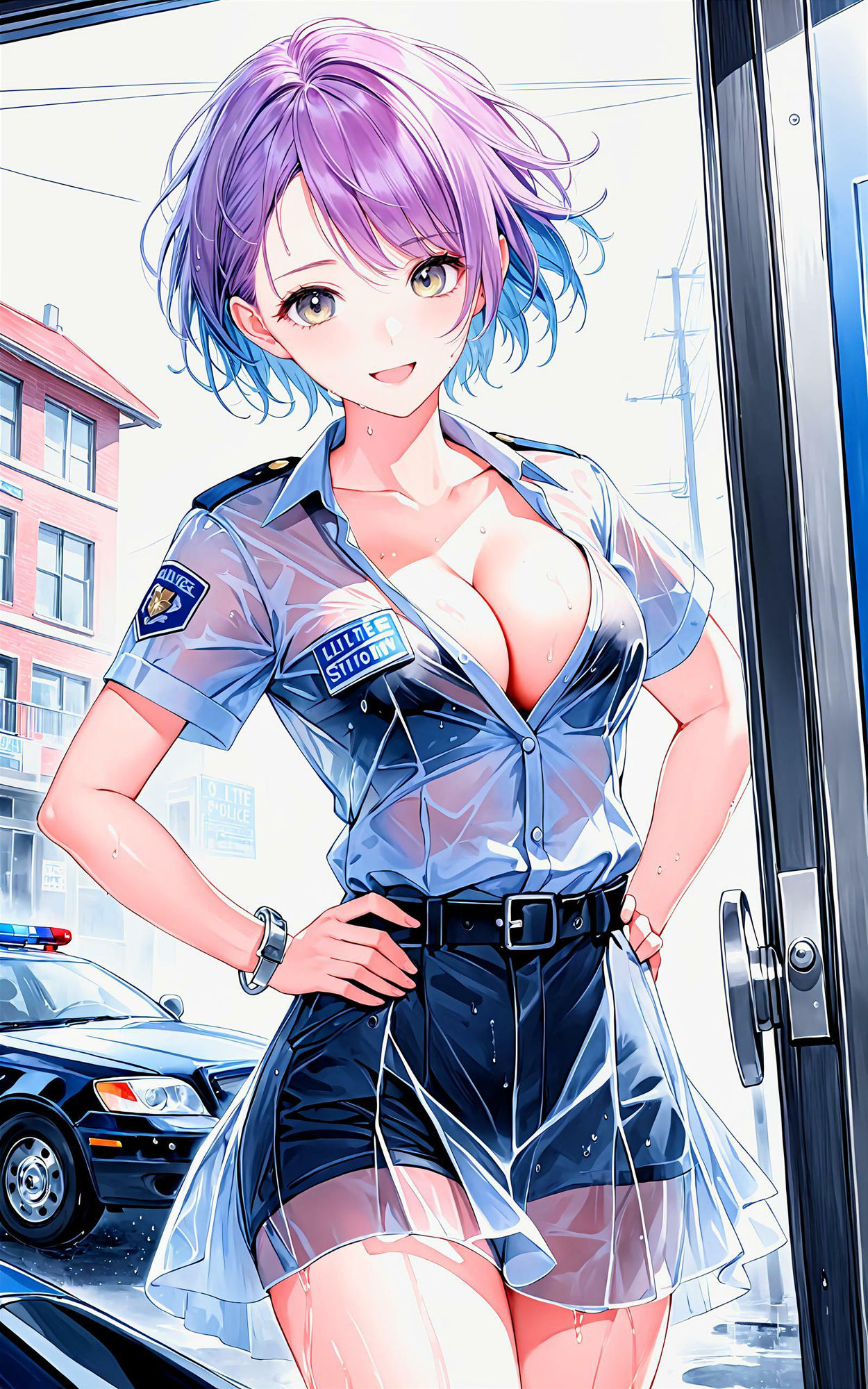 サンプル画像3:エチエチ婦警さん エチエチすぎて僕よりもあなたが逮捕されちゃうのでは？ vol.2(BETA) [d_505400]