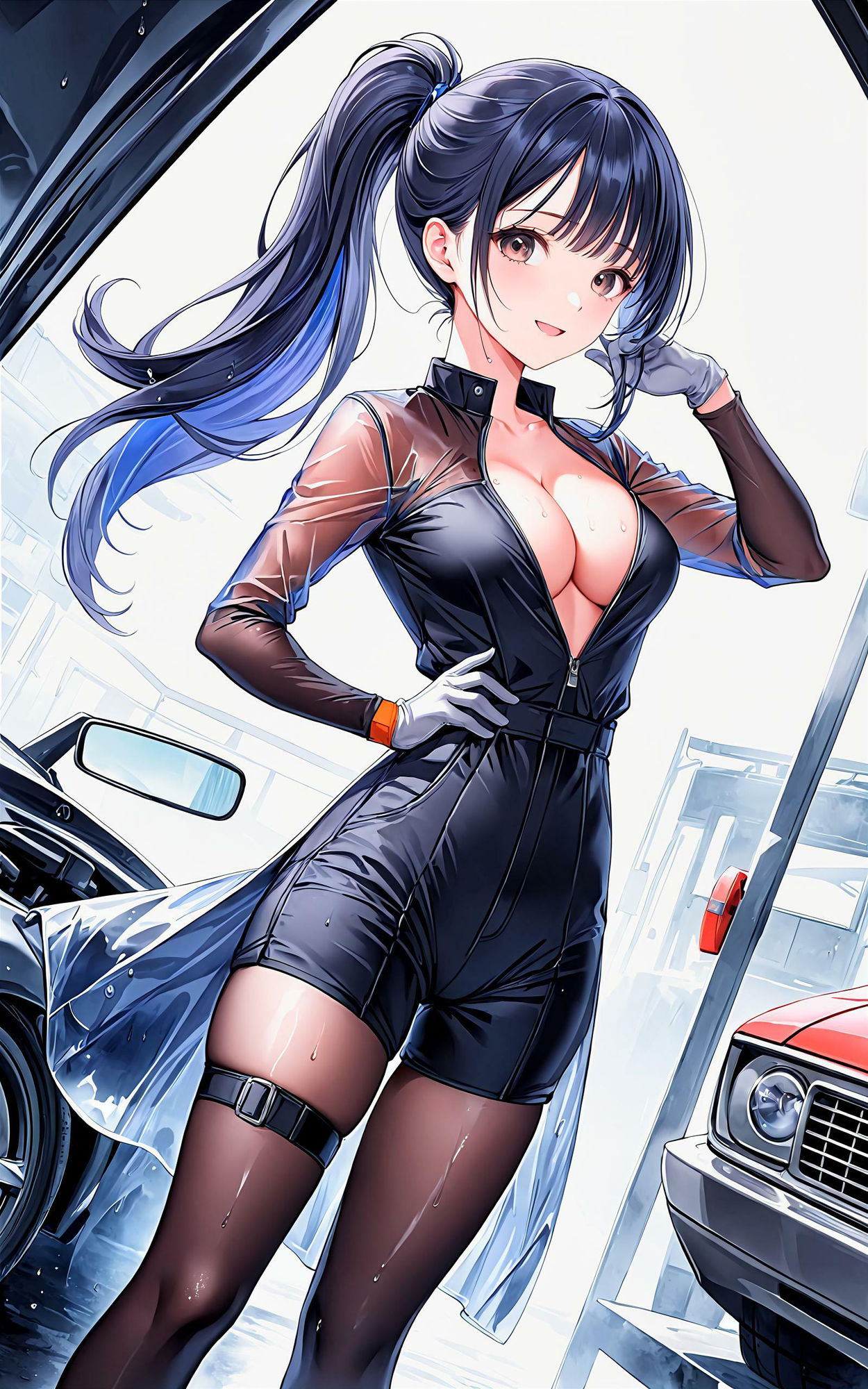 サンプル画像3:エチエチ整備士さん 僕を自分好みにカスタマイズしてくるエチエチ整備士さん vol.2(BETA) [d_505407]