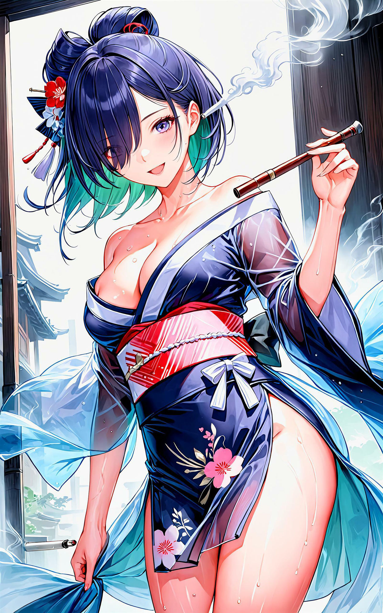 サンプル画像5:エチエチ舞子さん 舞子さんがえちえちすぎて京遊びどころじゃないんだがw vol.2(BETA) [d_505418]