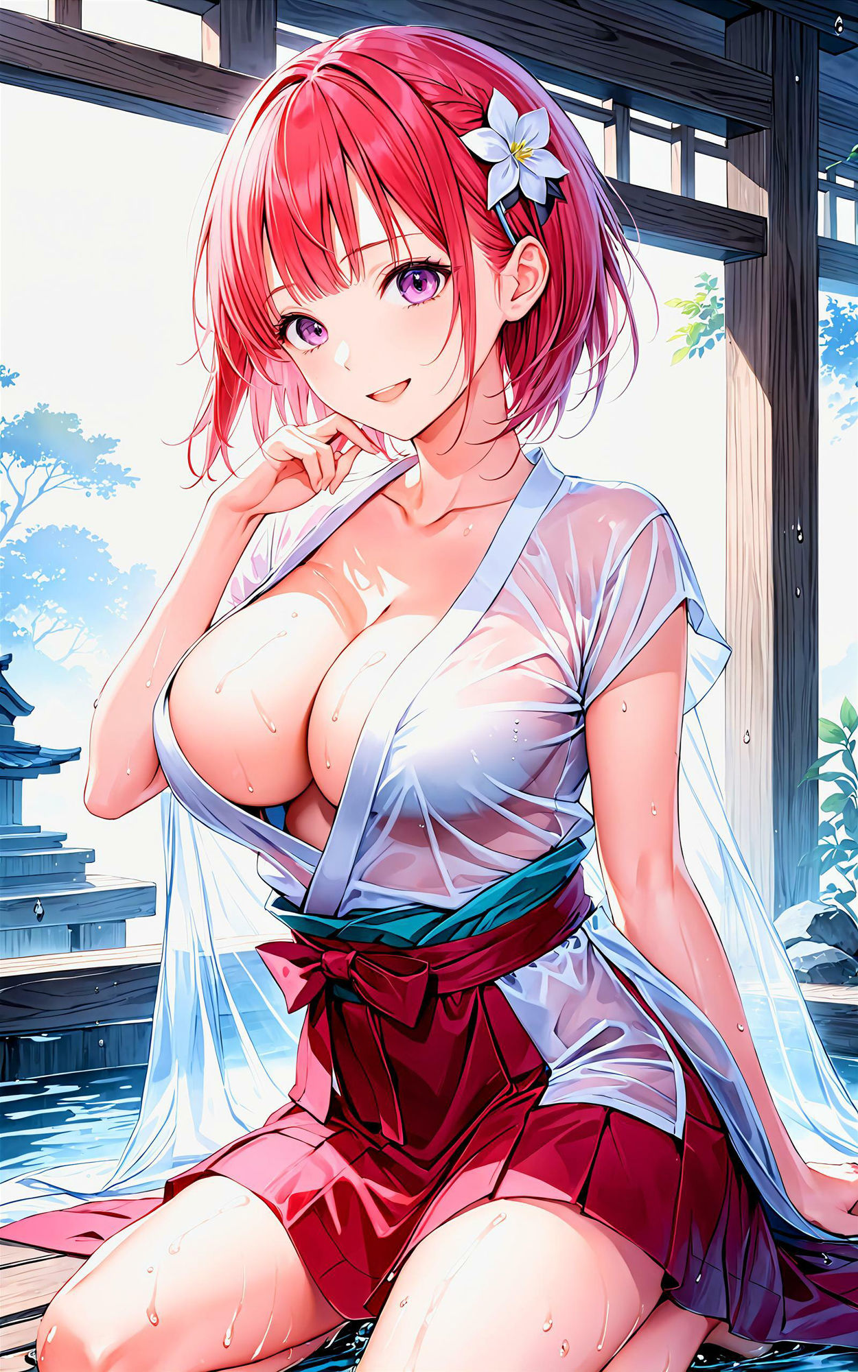 サンプル画像1:エチエチ巫女さん 罰があったってもいいから巫女さんと仲良くなりたい件！ vol.2(BETA) [d_505419]