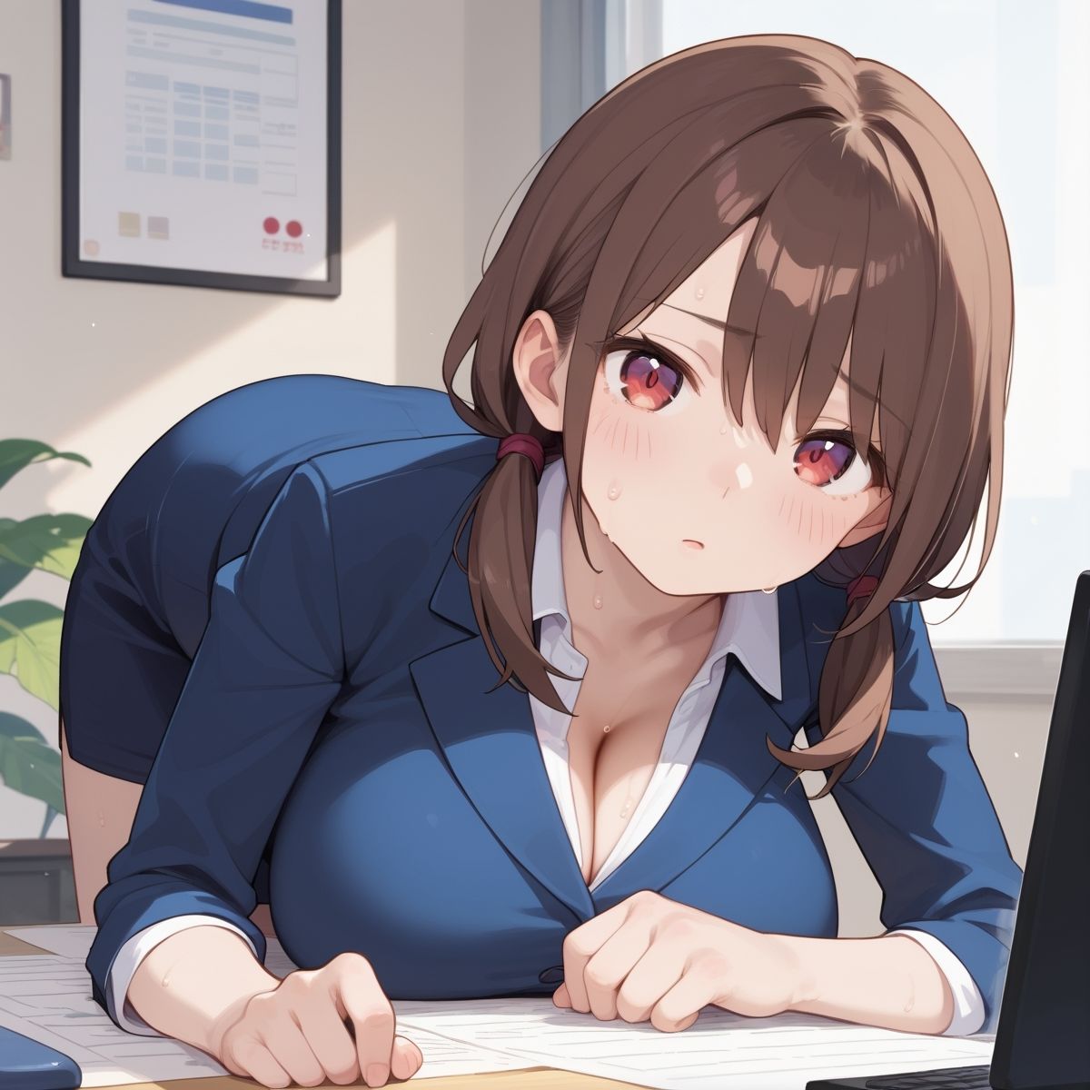 サンプル画像1:巨乳OLにヒミツのサービス残業してもらった件。〜後輩編〜 Vol.21(イセご無沙汰) [d_505507]