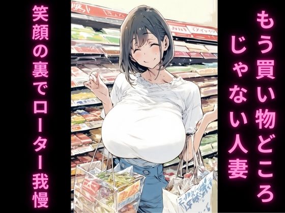 サンプル画像2:人妻の理性崩壊アクメ記録2〜スーパーで絶頂我慢編〜(アヘオホ) [d_505603]