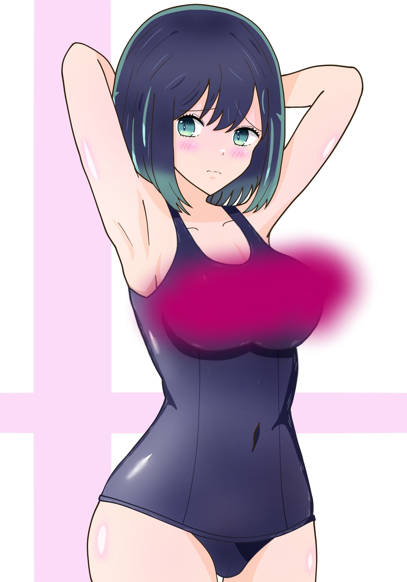 サンプル画像6:黒川あ〇ね ぴっちり衣装恥辱撮影会(ピッチリスキー) [d_505643]