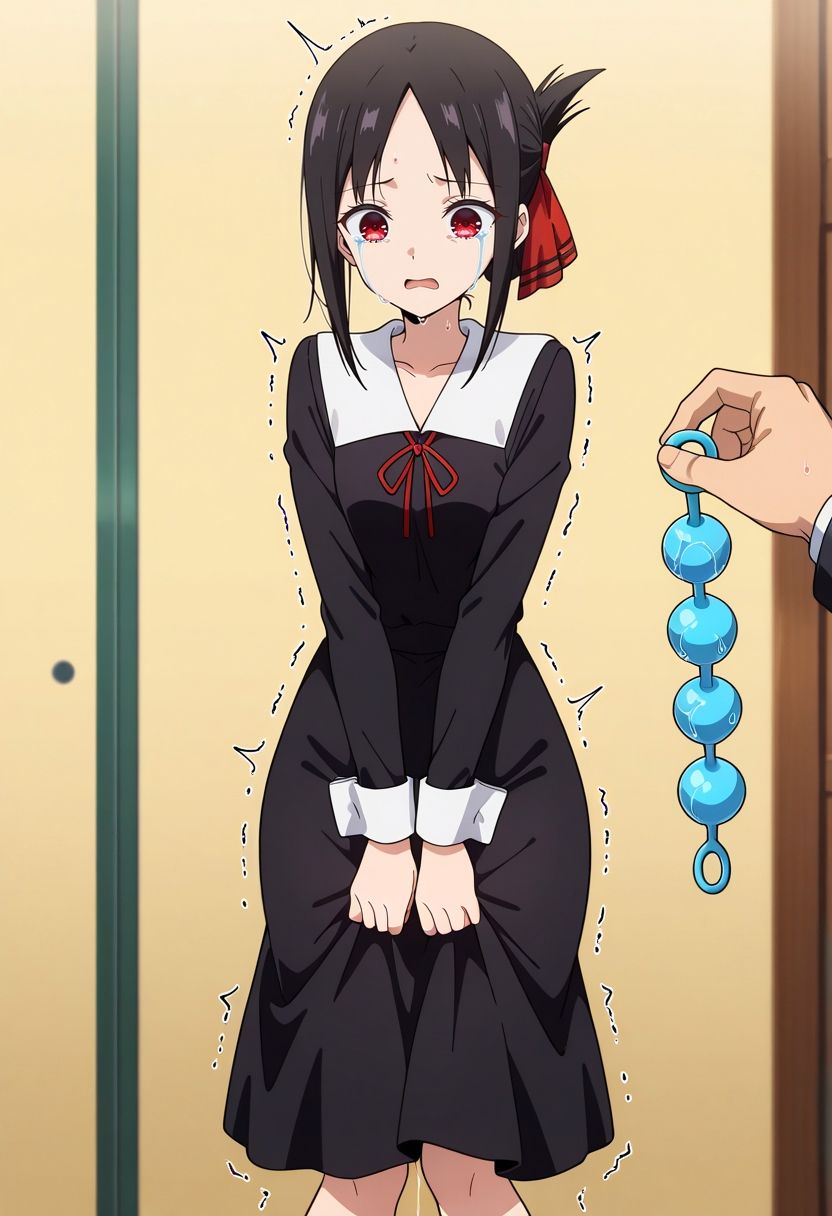 サンプル画像1:か〇や様に罰ゲーム！アナルビーズでお仕置きしてみた。(むさこた) [d_505674]