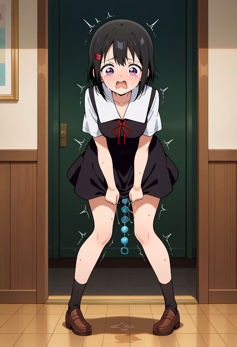 サンプル画像2:か〇や様に罰ゲーム！アナルビーズでお仕置きしてみた。(むさこた) [d_505674]