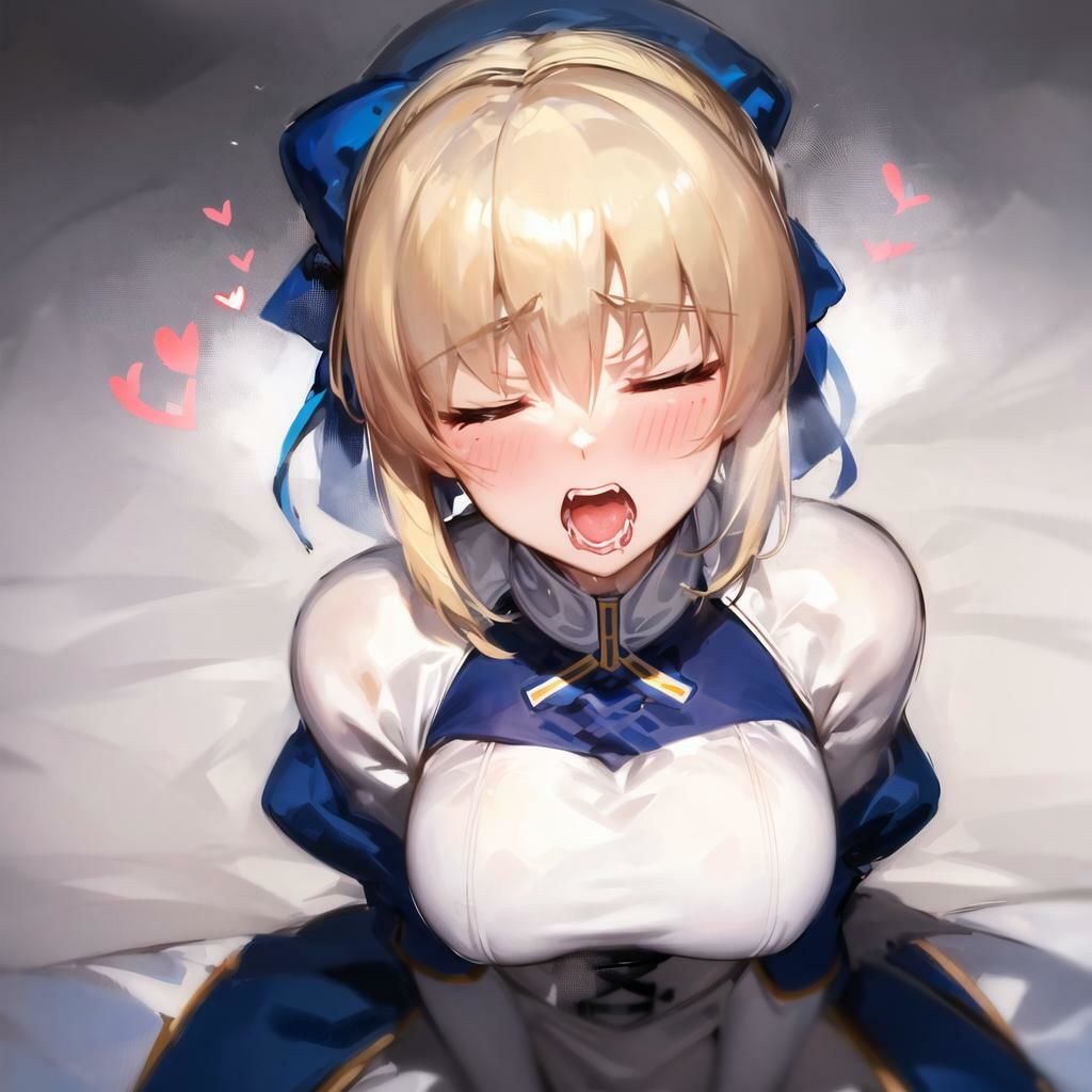 サンプル画像6:キャラフェチ  騎士王  フェラ編(フェチ工房) [d_505786]