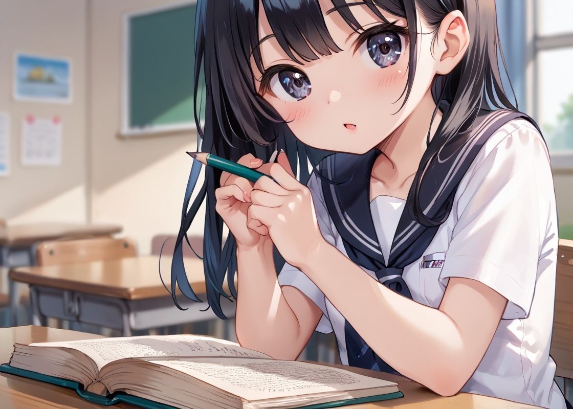 サンプル画像1:ノーブラ女子校生の卑猥な日常(sksk) [d_505970]