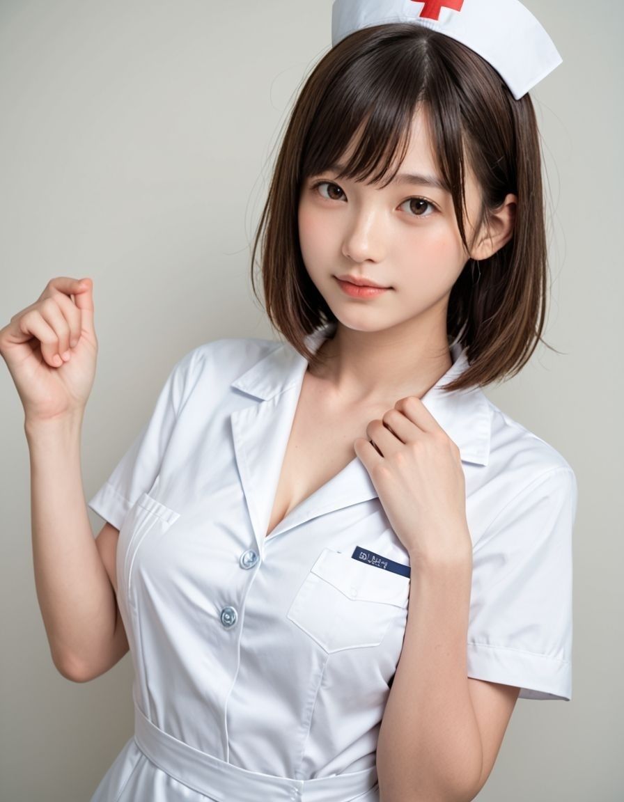 サンプル画像1:ナースが脱いだらエロすぎた！あいりが〇〇〇すぎる件について(ルル) [d_506116]