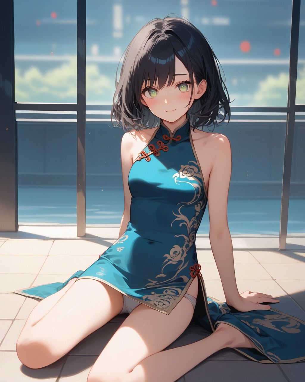 サンプル画像5:ちょっとエッチなチャイナ服美女(たこやき) [d_506133]