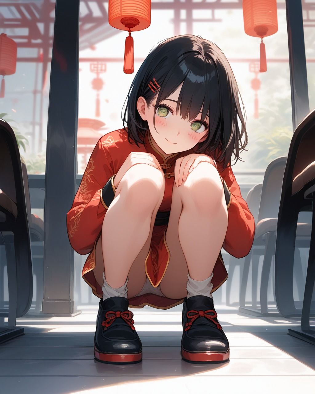 サンプル画像6:ちょっとエッチなチャイナ服美女(たこやき) [d_506133]