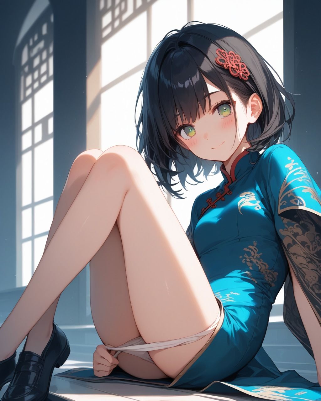 ちょっとエッチなチャイナ服美女の画像8