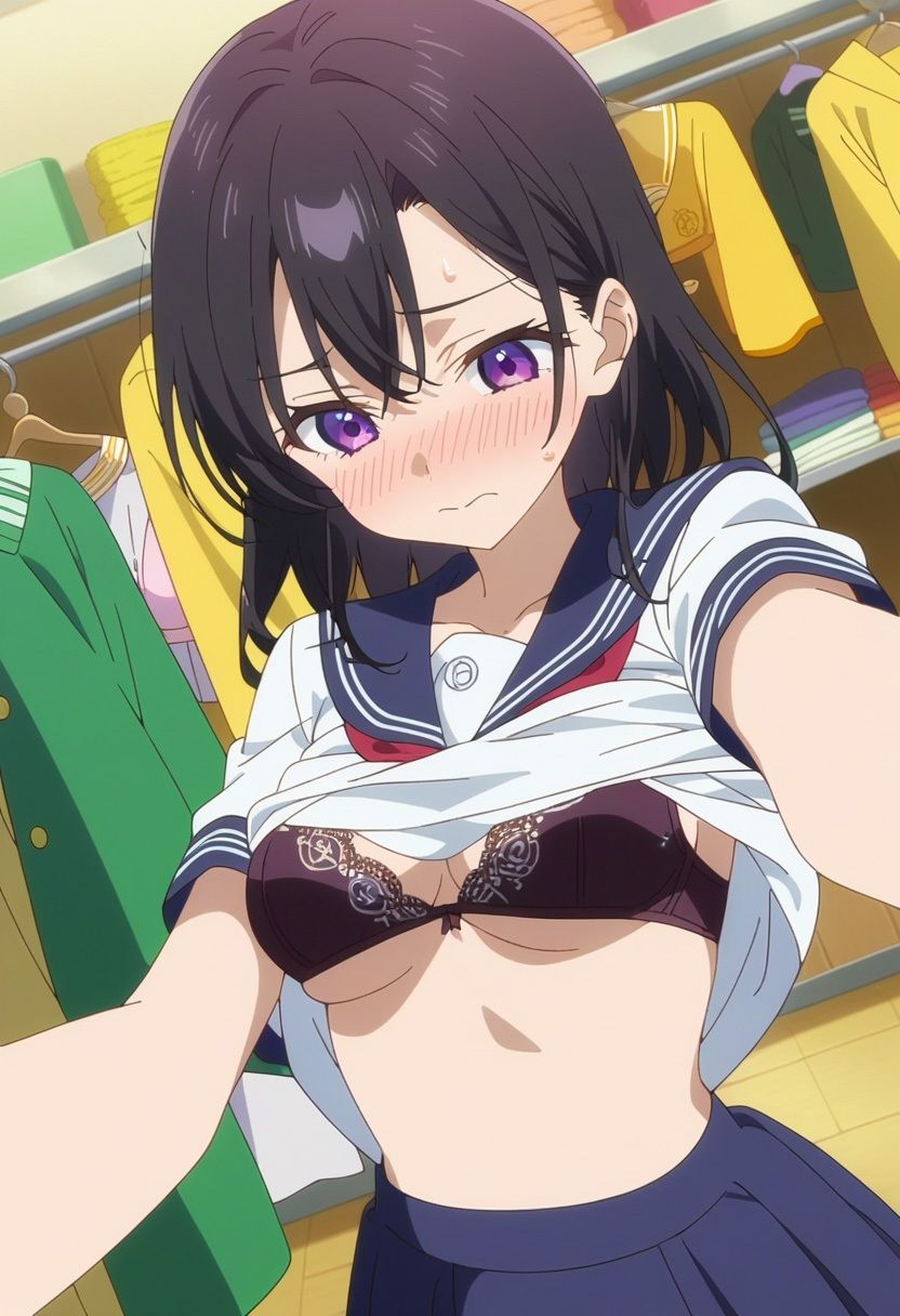 サンプル画像4:クラスメイトが俺にだけなぜか送ってくるエロ自撮り(白水亭) [d_506166]