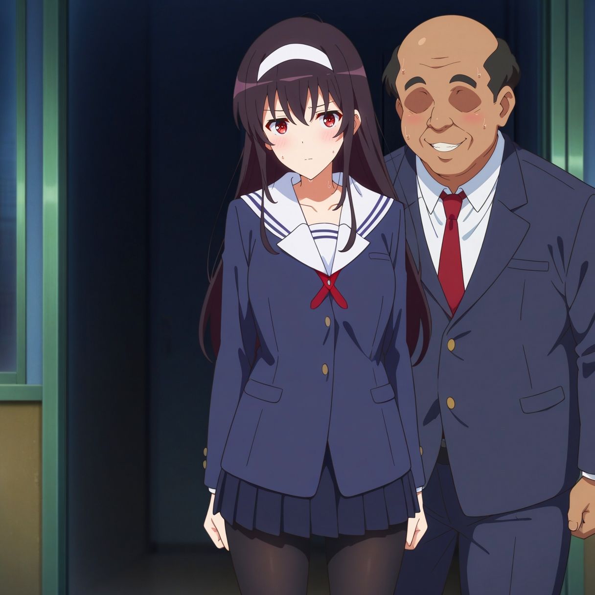 サンプル画像5:冴えないおっさんがJ●をワカらせた結果w(むさこた) [d_506179]