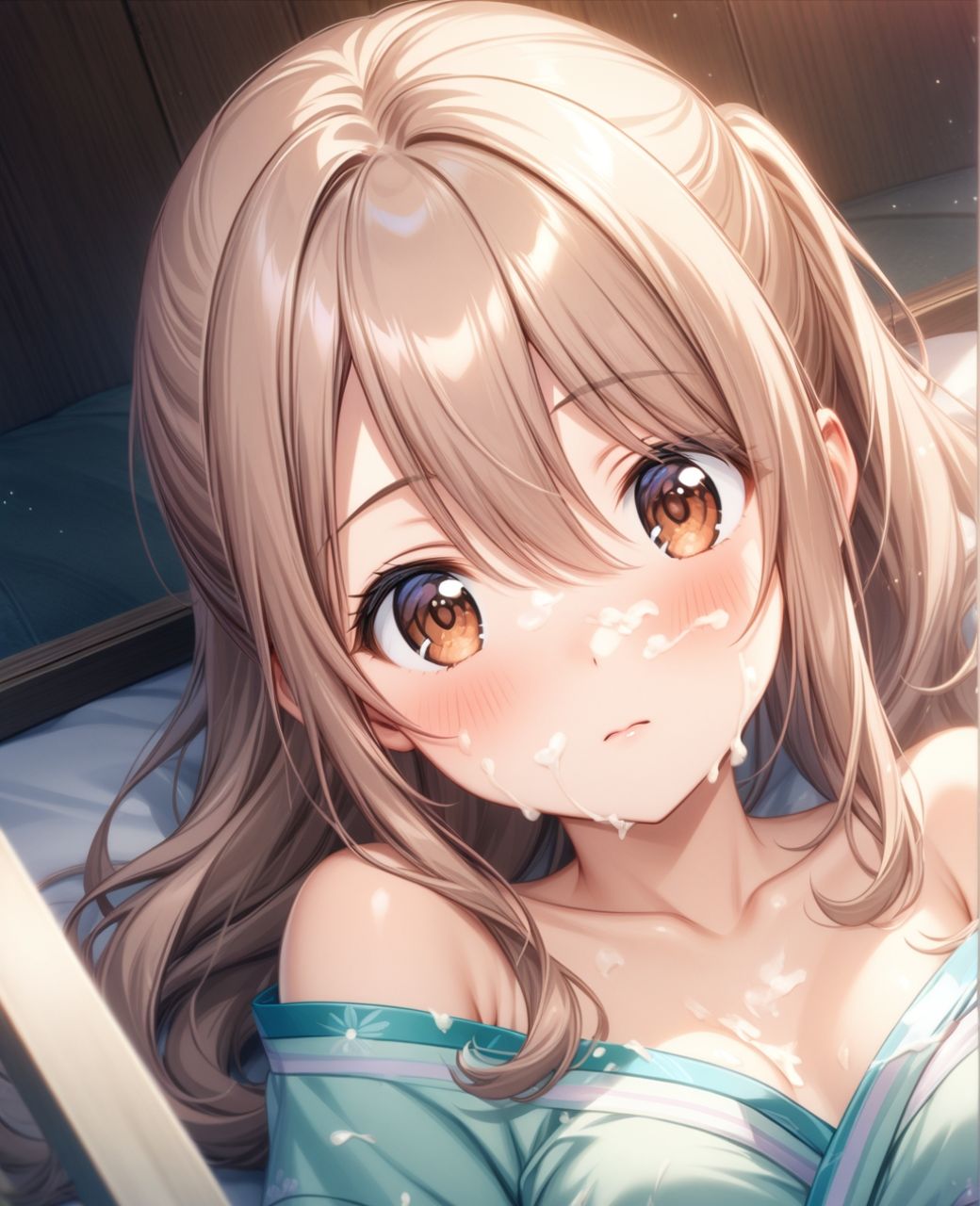 サンプル画像1:美少女羞恥 白濁デコレ・青〇七海（さくら荘のペットな彼女）(Aark 2nd) [d_506237]