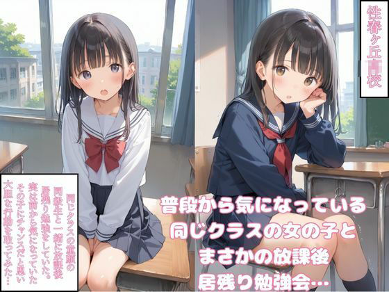 サンプル画像1:つるぺた女子校生と放課後エッチ(萬堂筋（まんどうすじ）) [d_506240]