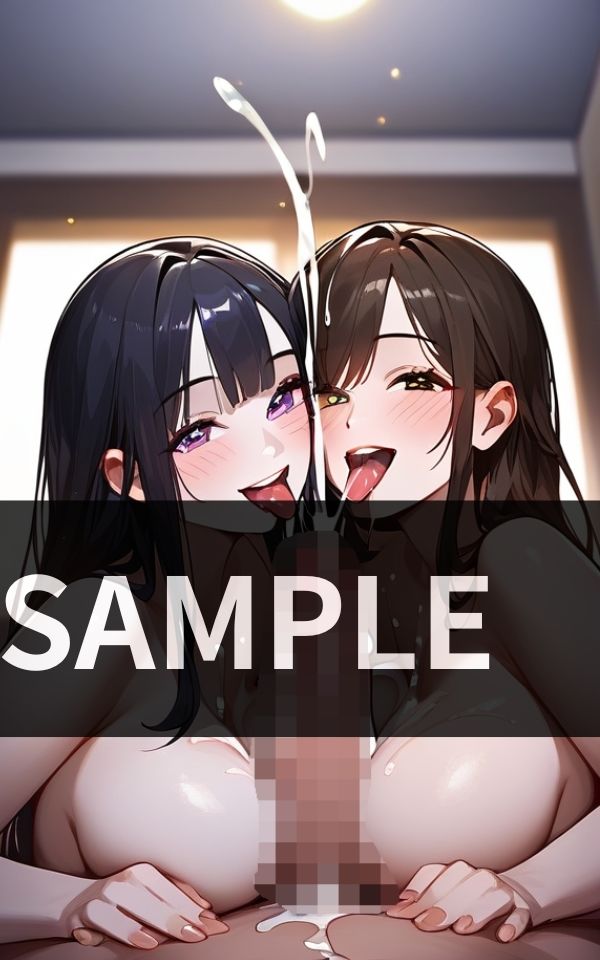 サンプル画像1:女性社員二人一組で 男性社員の性処理を行います。(苺一エロ) [d_506265]