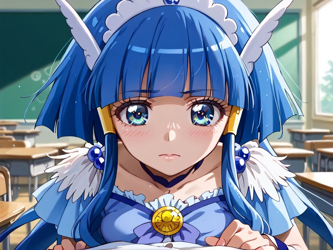 サンプル画像1:催●を掛けられスマイルなプリキュア キュアビューティ編(ミーティア) [d_506277]