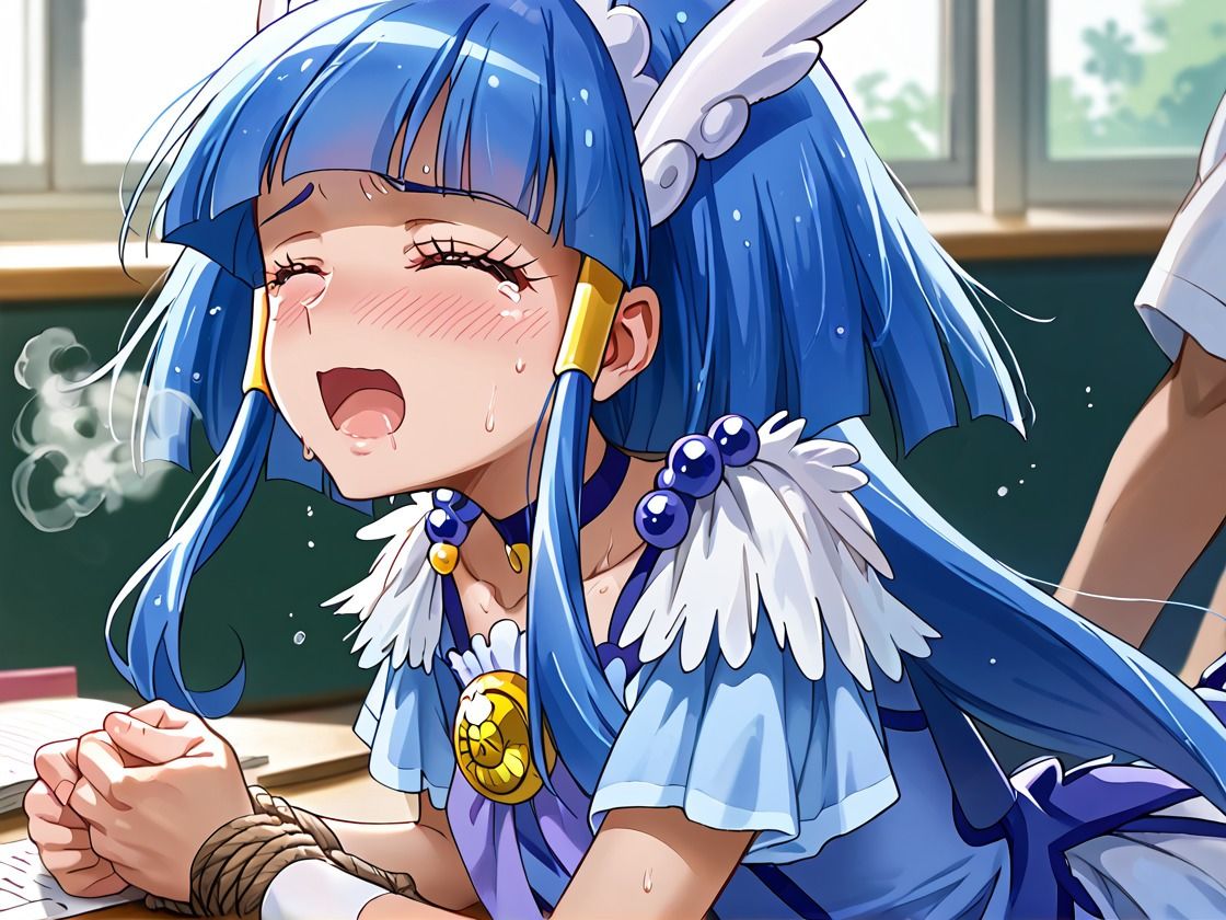 サンプル画像3:催●を掛けられスマイルなプリキュア キュアビューティ編(ミーティア) [d_506277]