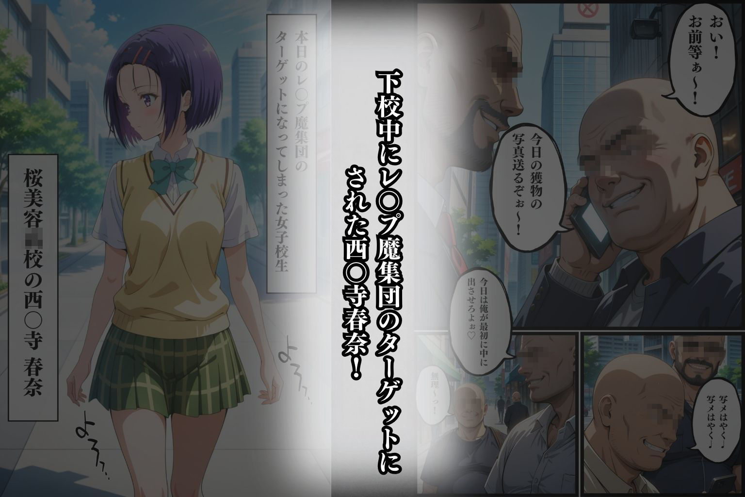 サンプル画像4:西○寺 春奈がレ●プ魔集団に無理やり媚薬を飲まされ強●レ●プ！(オーガニック) [d_506423]