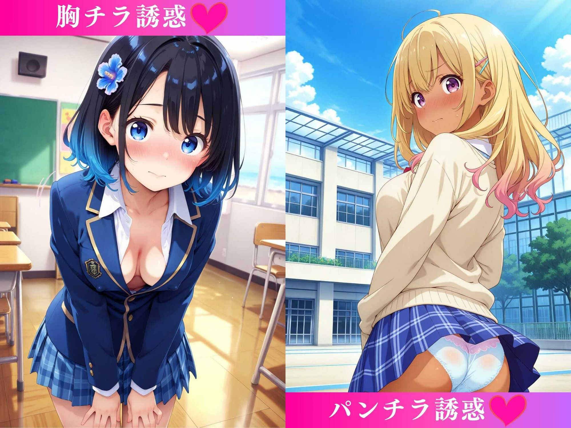 サンプル画像1:純白JKと秘密のH(青春グレーゾーン) [d_506453]