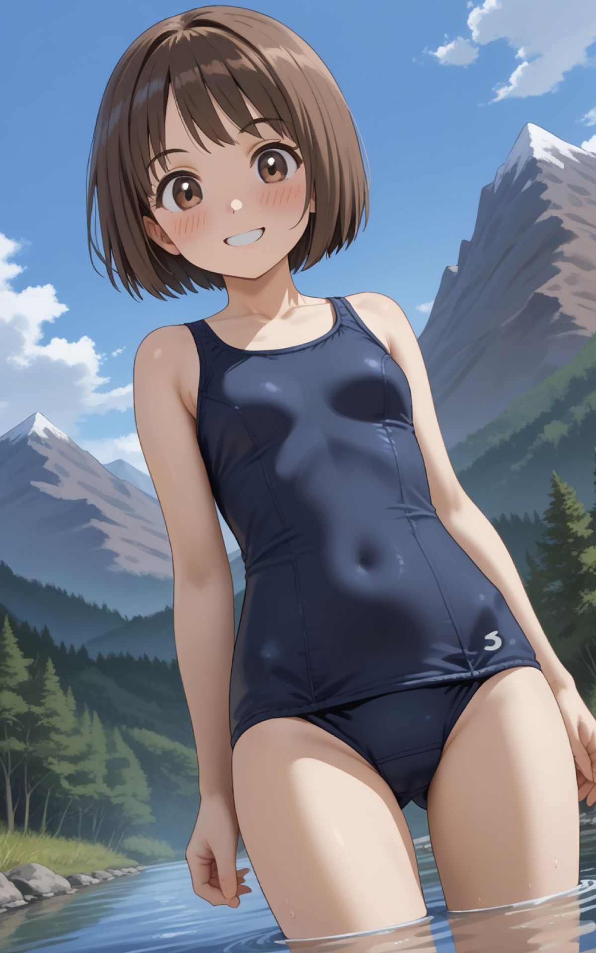 サンプル画像3:スク水の誘惑（2）(Yumeneko Factory) [d_506462]