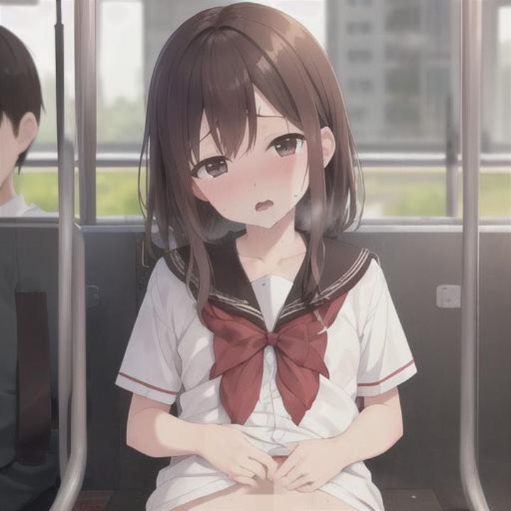 サンプル画像3:セーラー服で露出狂  茶髪ちゃん編(まんまんちん) [d_506501]