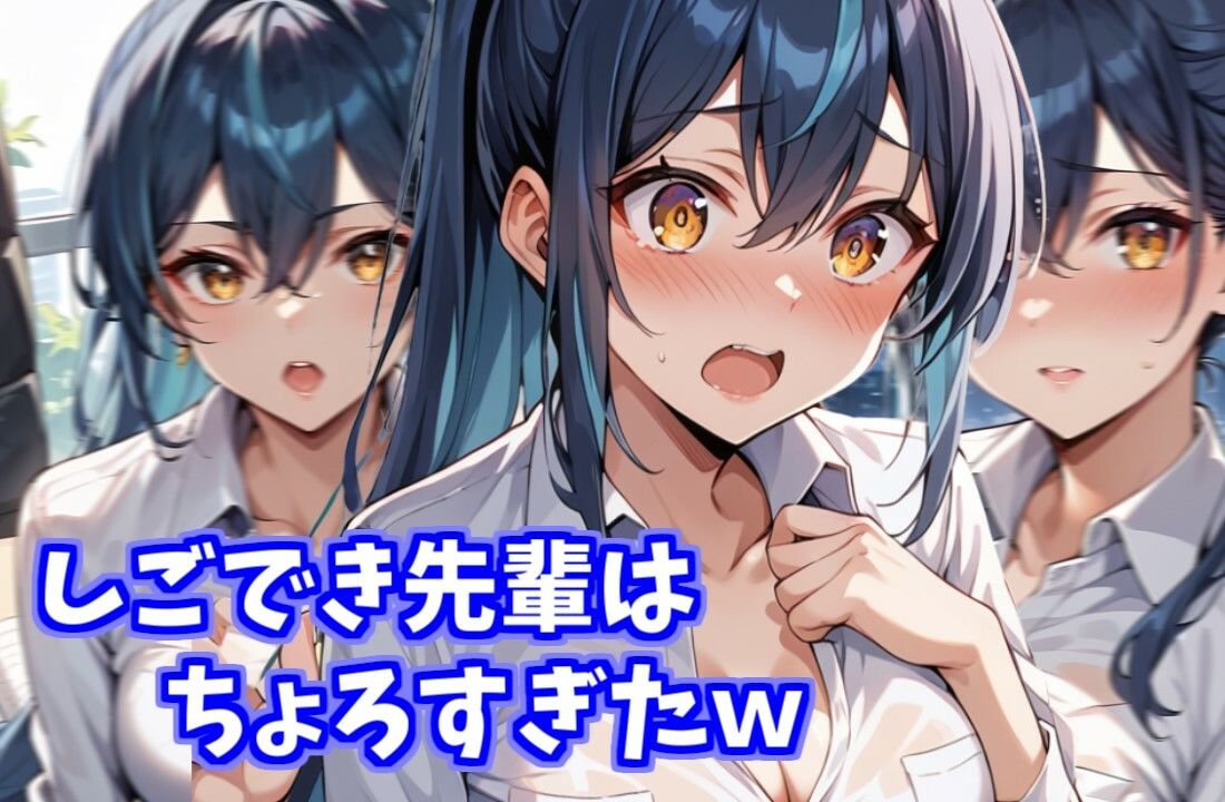 サンプル画像1:しごでき先輩はちょろすぎたw(みょん) [d_506512]