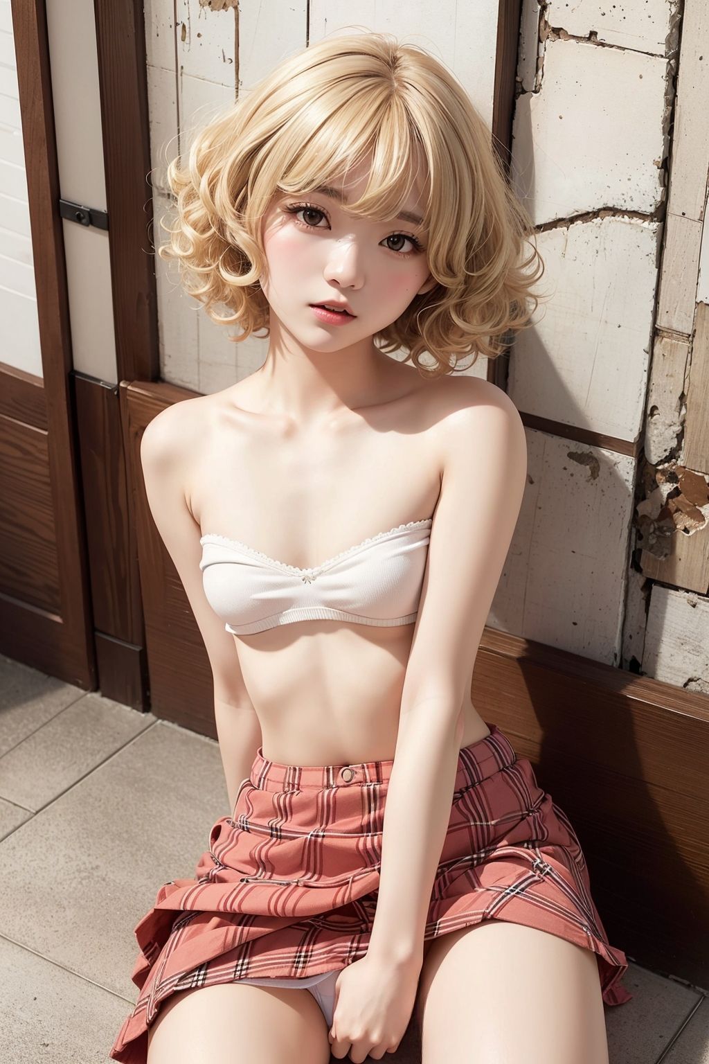 サンプル画像3:脱衣の天使たち キュートなボブウェーブ ギャル編(A_LOVE_A) [d_506558]