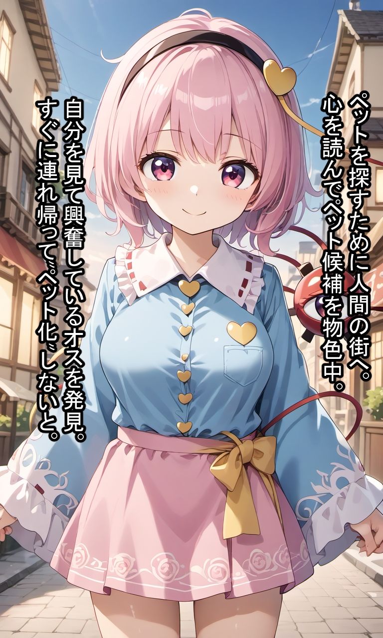 サンプル画像1:人外少女達による甘やかし画像集(アフロヘアー) [d_506664]